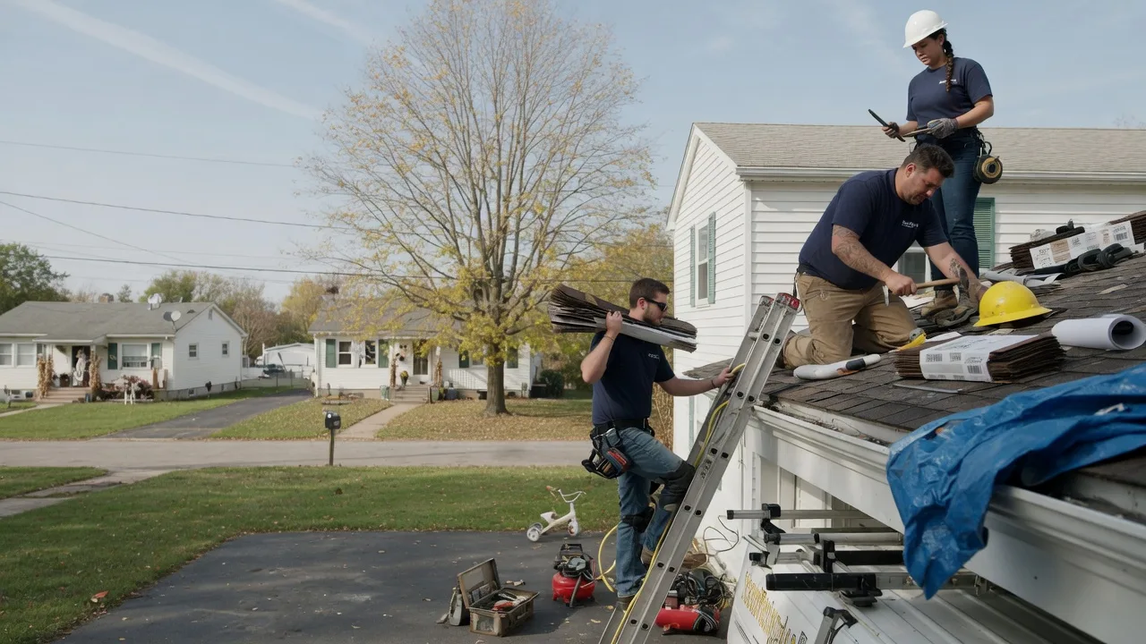 Local Roofing Contractors in Mount Hope, KS near me